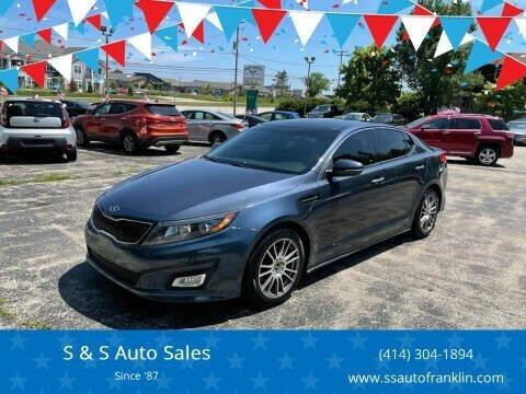 2015 Kia Optima for sale at S & S Auto Sales in Franklin WI