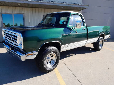 1976 Dodge W100 Pickup for sale at Pederson's Classics in Tea SD