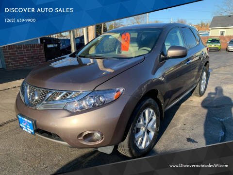 2011 Nissan Murano for sale at DISCOVER AUTO SALES in Racine WI