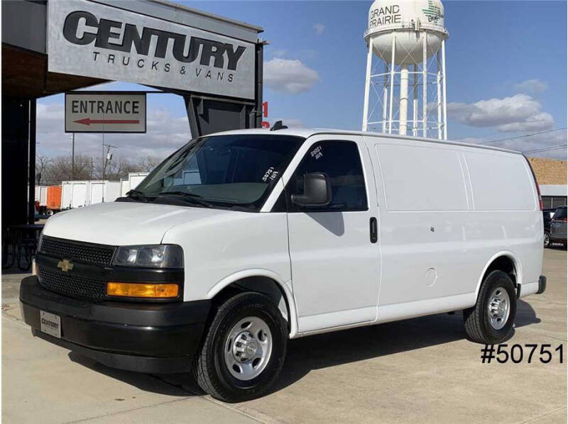 2020 Chevrolet Express for sale at CENTURY TRUCKS & VANS in Grand Prairie TX