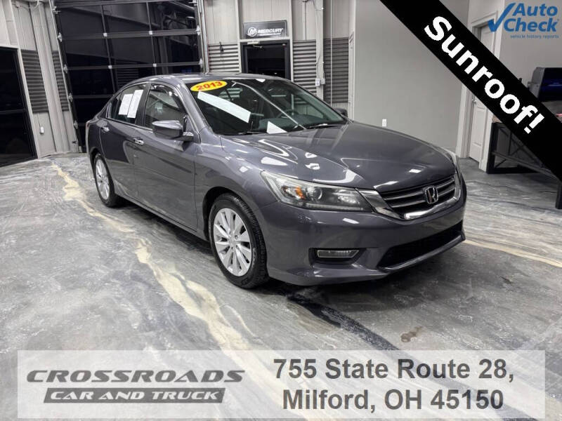 2013 Honda Accord for sale at Crossroads Car and Truck - Crossroads Car & Truck - Milford in Milford OH