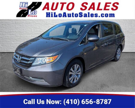 2014 Honda Odyssey for sale at Hi-Lo Auto Sales in Frederick MD