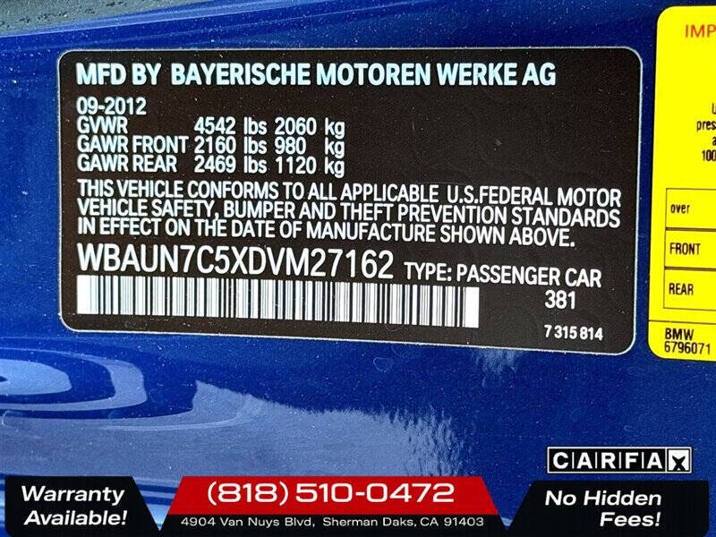 2013 BMW 1 Series 135i