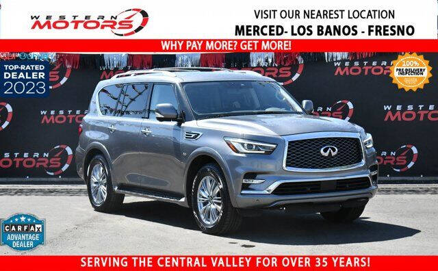 2019 Infiniti QX80 for sale at Western Motors Los Banos in Los Banos CA