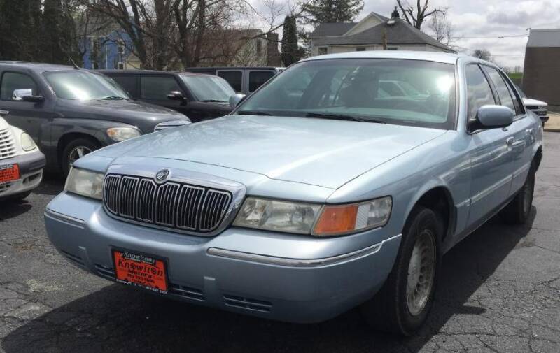 2002 Mercury Grand Marquis for sale at Knowlton Motors, Inc. in Freeport IL