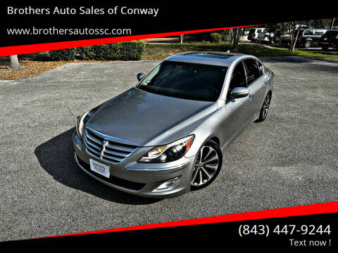 2012 Hyundai Genesis for sale at Brothers Auto Sales of Conway in Conway SC