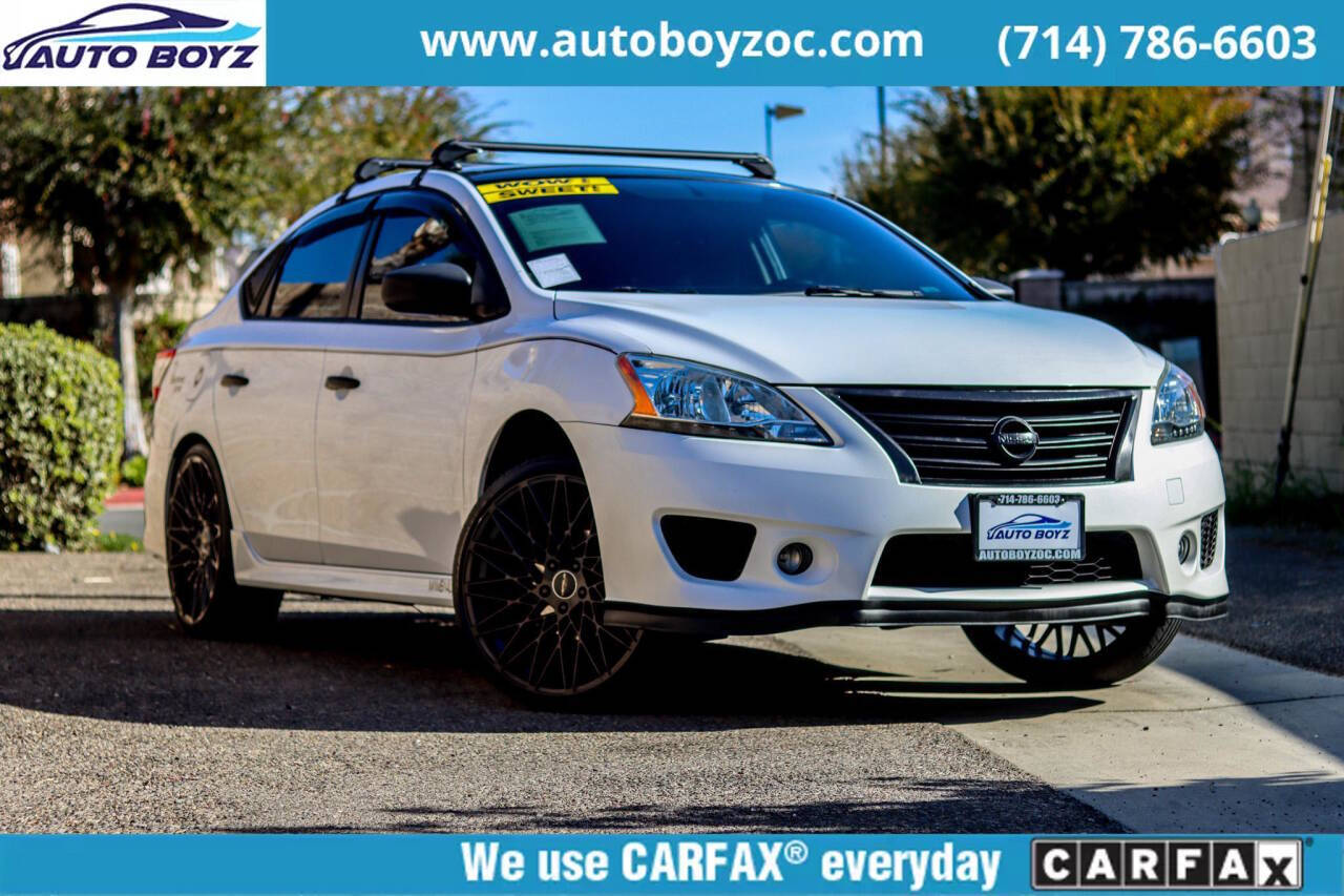 2014 Nissan Sentra for sale at Auto Boyz in Garden Grove, CA