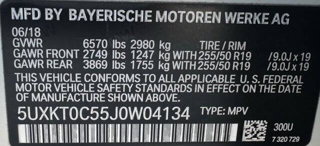 2018 BMW X5 xDrive40e iPerformance