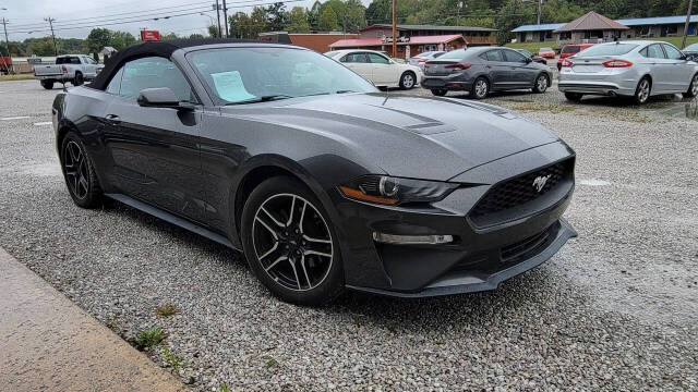 2018 Ford Mustang for sale at COOPER AUTO SALES in ONEIDA, TN