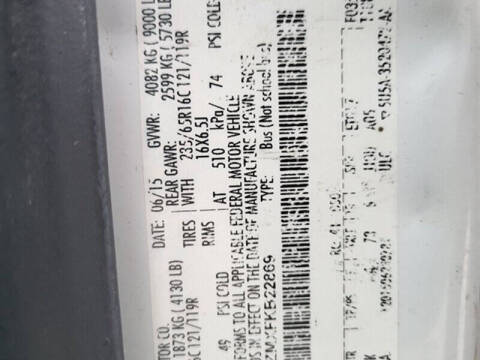 2015 Ford Transit 350 XL