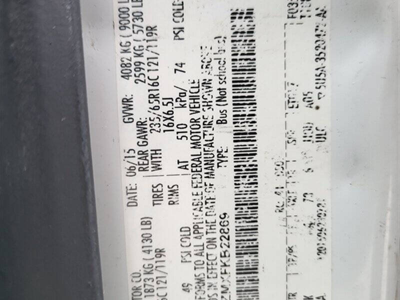 2015 Ford Transit 350 XL