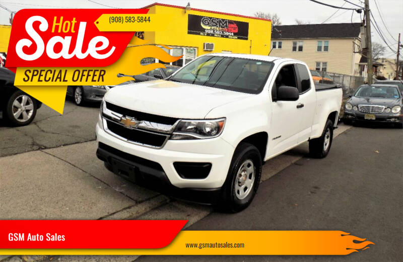 2019 Chevrolet Colorado for sale at GSM Auto Sales in Linden NJ