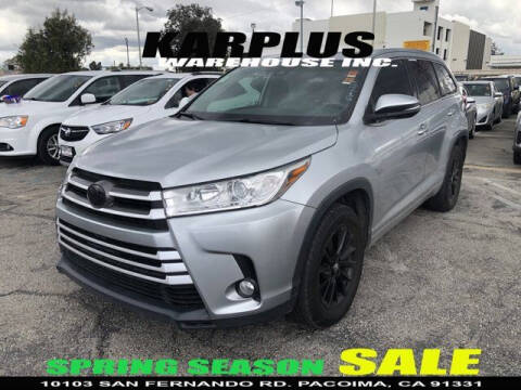 2018 Toyota Highlander for sale at Karplus Warehouse in Pacoima CA