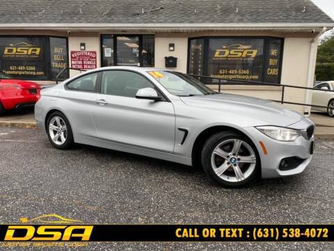 2014 BMW 4 Series for sale at DSA Motor Sports Corp in Commack NY