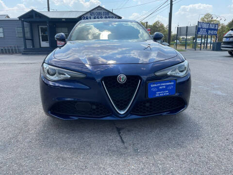 2017 Alfa Romeo Giulia for sale at QUALITY PREOWNED AUTO in Houston TX
