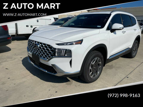 2022 Hyundai Santa Fe Hybrid for sale at Z AUTO MART in Lewisville TX