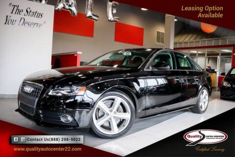 2012 Audi A4 for sale at Quality Auto Center of Springfield in Springfield NJ