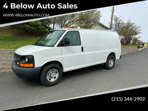 2008 Chevrolet Express for sale at 4 Below Auto Sales in Willow Grove PA