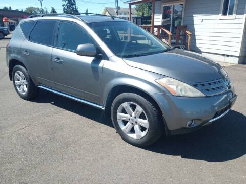 2007 Nissan Murano for sale at S and Z Auto Sales LLC in Hubbard OR