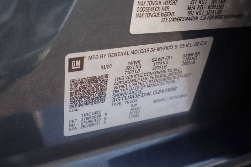 2020 GMC Sierra 1500