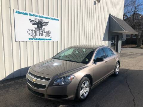2011 Chevrolet Malibu for sale at Team Knipmeyer in Beardstown IL