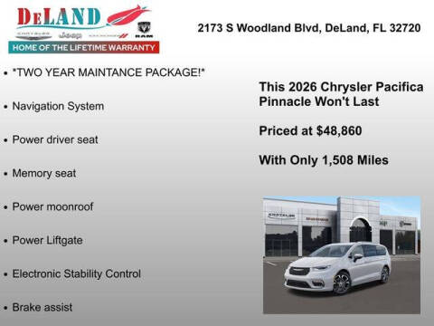 2026 Chrysler Pacifica Pinnacle