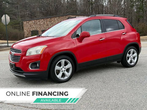 2015 Chevrolet Trax for sale at Two Brothers Auto Sales in Loganville GA