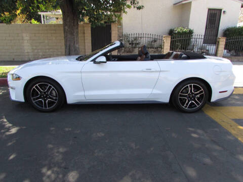 2019 Ford Mustang for sale at Valley's Best Auto Sales in Reseda CA