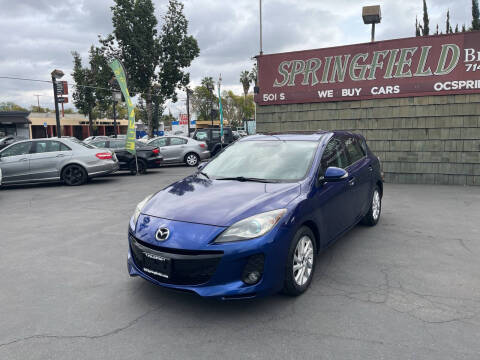 2013 Mazda MAZDA3 for sale at SPRINGFIELD BROTHERS LLC in Fullerton CA