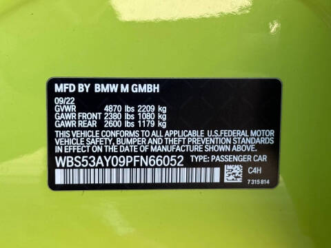 2023 BMW M3