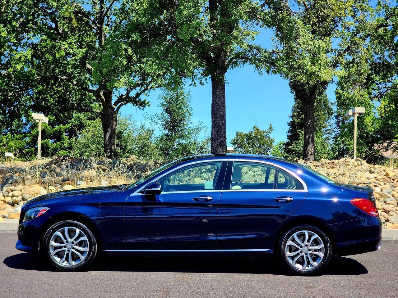 2015 Mercedes-Benz C-Class for sale at LAS MOTORS, LLC. in Sacramento, CA