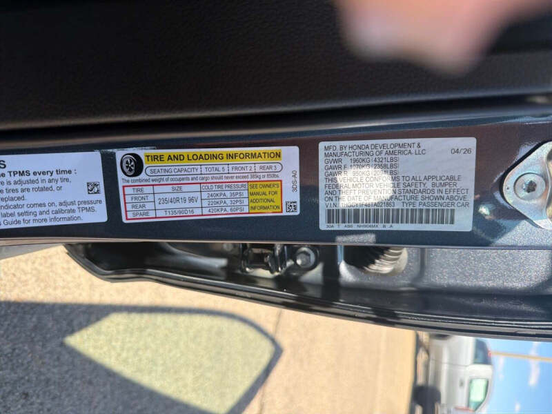 2026 Honda Accord SE