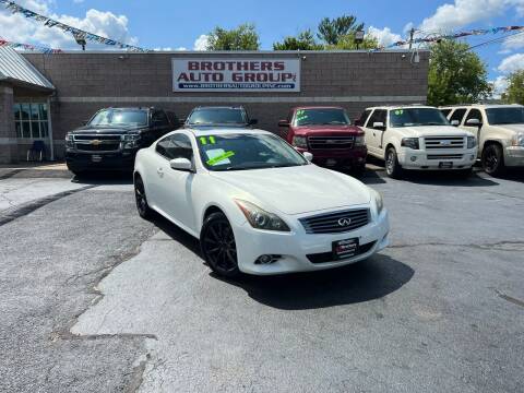 2011 Infiniti G37 Coupe for sale at Brothers Auto Group in Youngstown OH