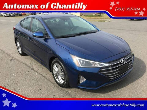 2019 Hyundai Elantra for sale at Automax of Chantilly in Chantilly VA