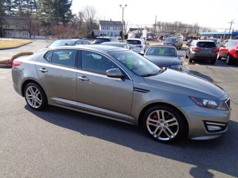 2013 Kia Optima for sale at BETTER BUYS AUTO INC in East Windsor CT