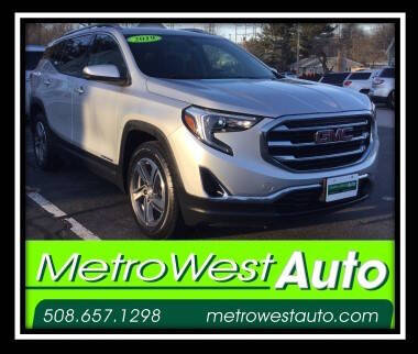 2019 GMC Terrain for sale at Metro West Auto in Bellingham MA