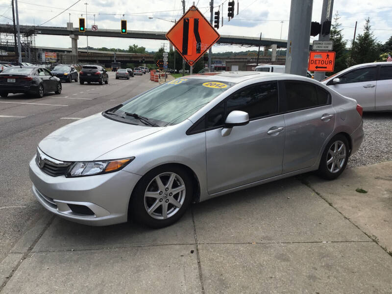 2012 Honda Civic for sale at JP JR Auto Sales LLC in Cincinnati OH