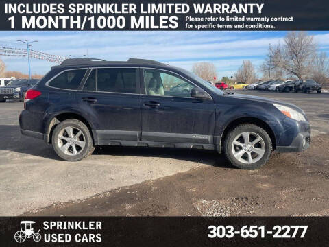 2013 Subaru Outback 2.5i Limited