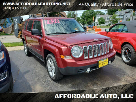 2012 Jeep Patriot for sale at AFFORDABLE AUTO, LLC in Green Bay WI