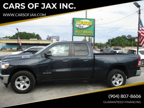 2020 RAM 1500 for sale at CARS OF JAX INC. in Jacksonville FL