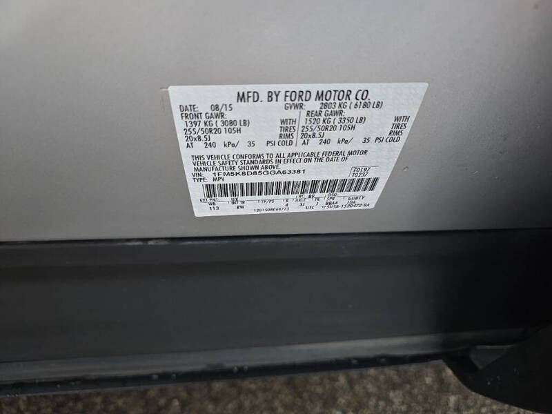 2016 Ford Explorer XLT