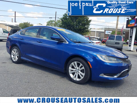 2015 Chrysler 200 for sale at Joe and Paul Crouse Inc. in Columbia PA