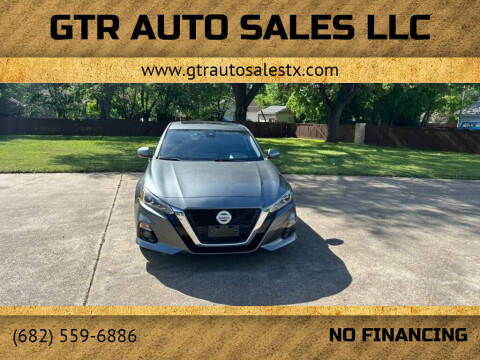2019 Nissan Altima for sale at GTR Auto Sales LLC in Haltom City TX