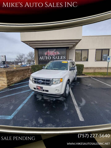 2010 Ford Escape for sale at Mike's Auto Sales INC in Chesapeake VA