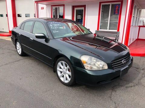 2002 infiniti q45 sedan models