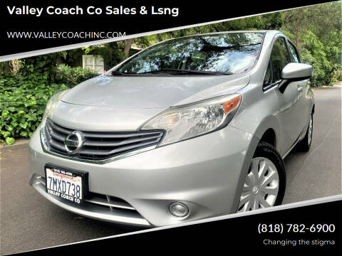 2016 Nissan Versa Note for sale at Valley Coach Co Sales & Leasing in Van Nuys CA