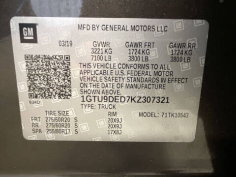 2019 GMC Sierra 1500