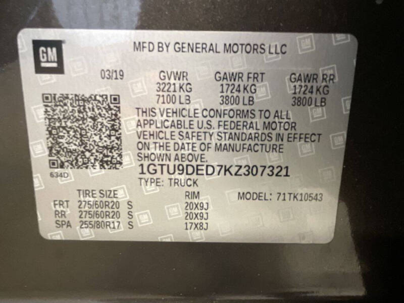 2019 GMC Sierra 1500