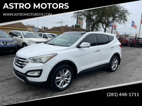 2013 Hyundai Santa Fe Sport for sale at ASTRO MOTORS in Houston TX