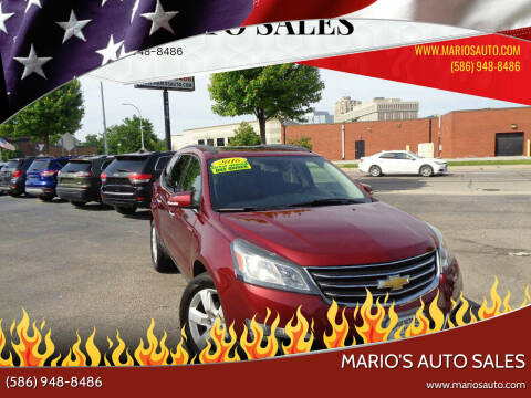 2016 Chevrolet Traverse for sale at MARIO'S AUTO SALES in Mount Clemens MI